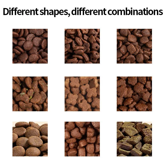 OEM Cheapest Cat Food Factory Exports 10KG High Protein Pet Food Raw Chicken Flavors Fish Shapes All Age Cat Dry Food