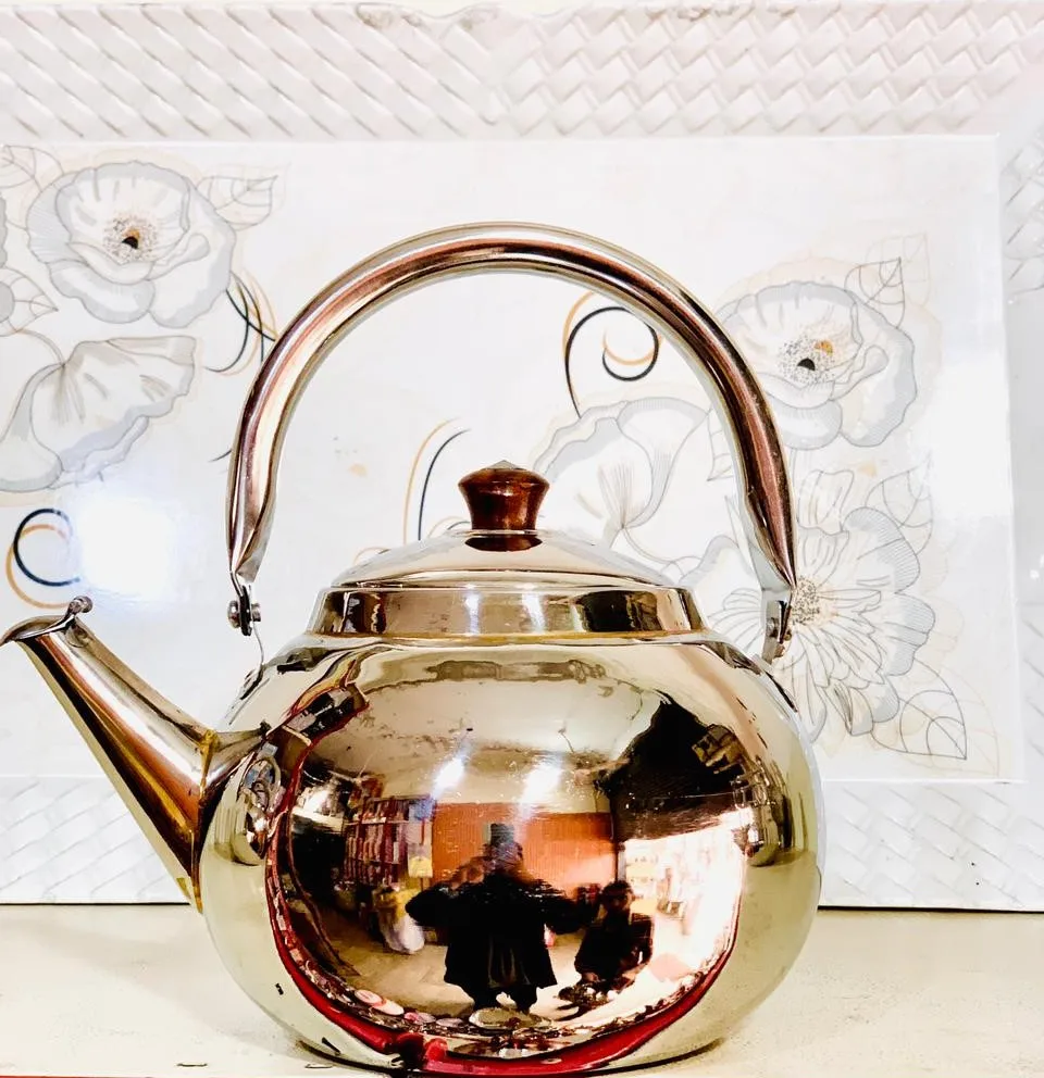 Shagami Sada Stainless Steel Tea Kettle Teapot Cookware For Tea Service Vintage Boiling Kettle Available in All Kinds