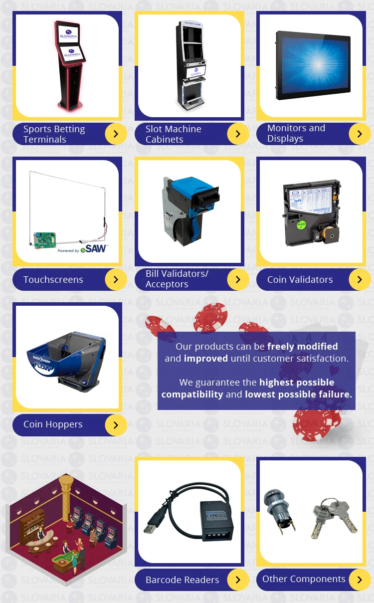 Superior Quality 22 Inch FHD Screen Kiosk Cabinet Skill Multi Game Nassau with Software from Czech Republic