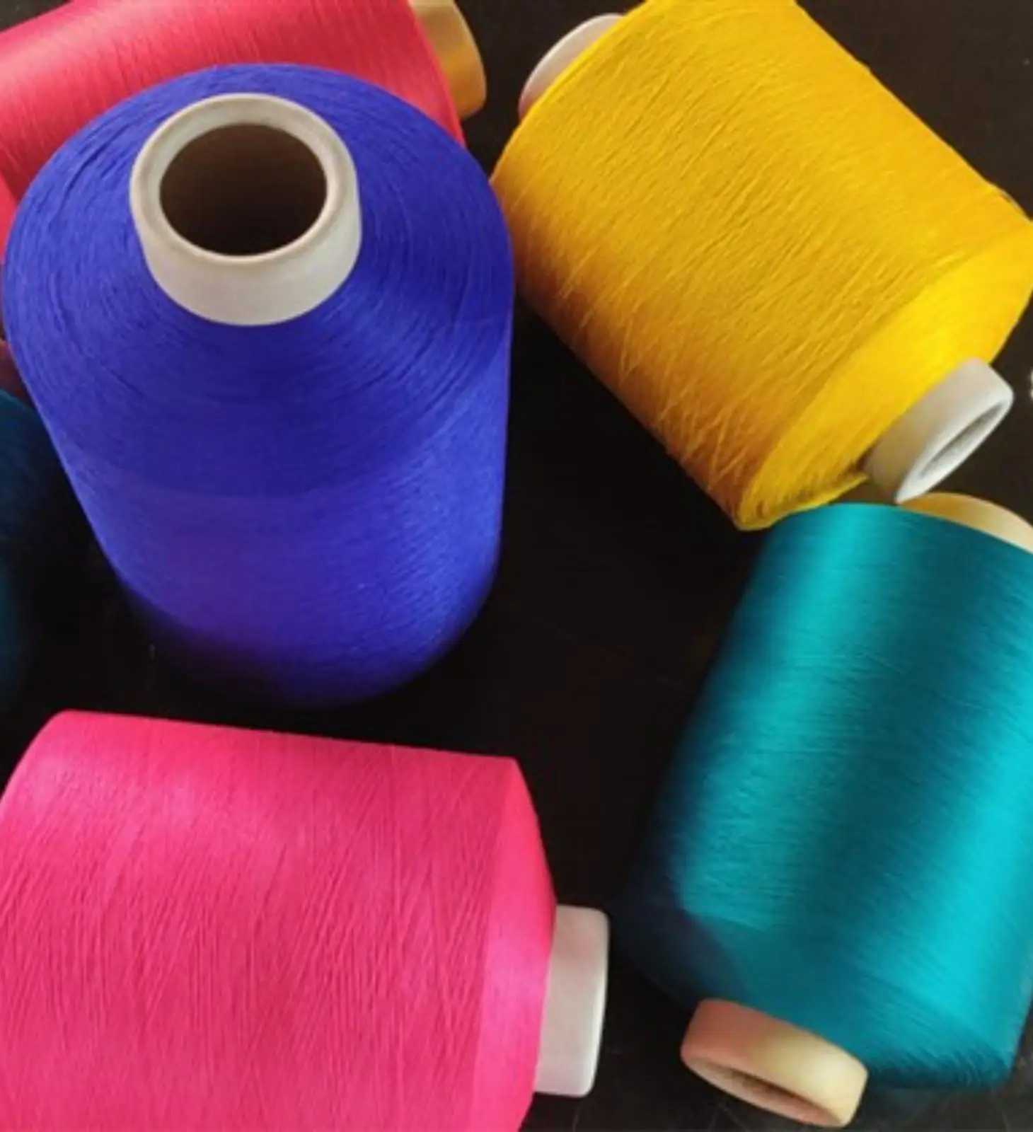 300/72 High Tenacity Polyester Yarn ST & MS Type for Embroidery Lurex Weaving with Fancy Lurex Yarn