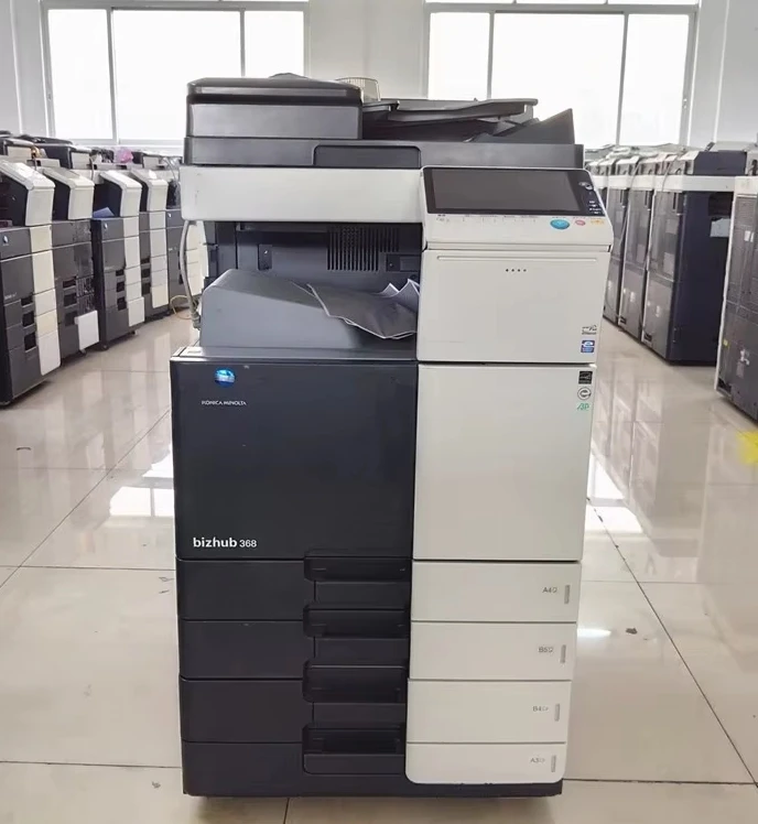 Original Black and White 368 Photocopier Machine Multifunction Printer For Konica Minolta Bizhub B368 Copier