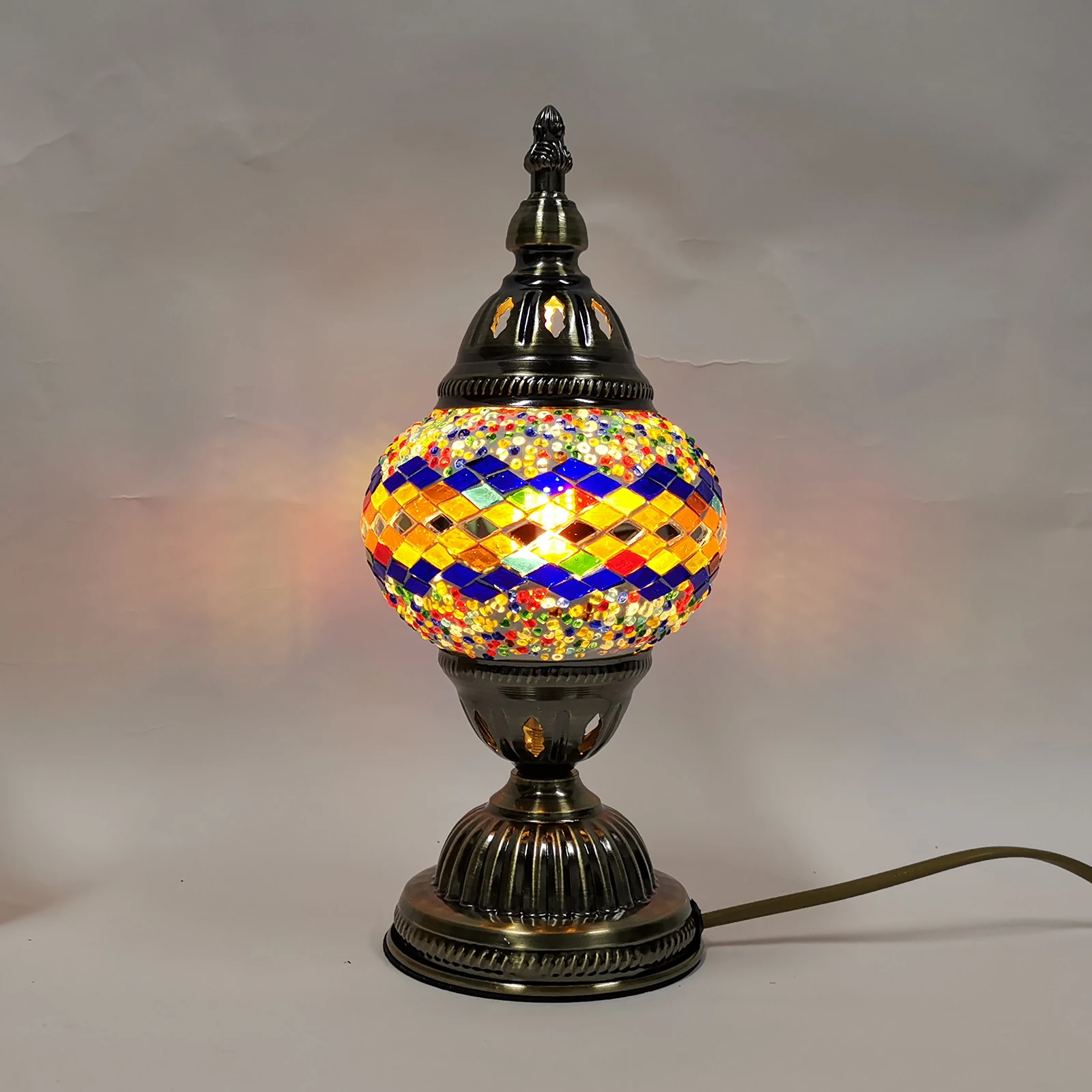 Marrakech DIY Turkish Mosaic Lamp Kit Studio Group To Build Warm-up Field Parent-Child Couples DIY Hand-made kit Lamp