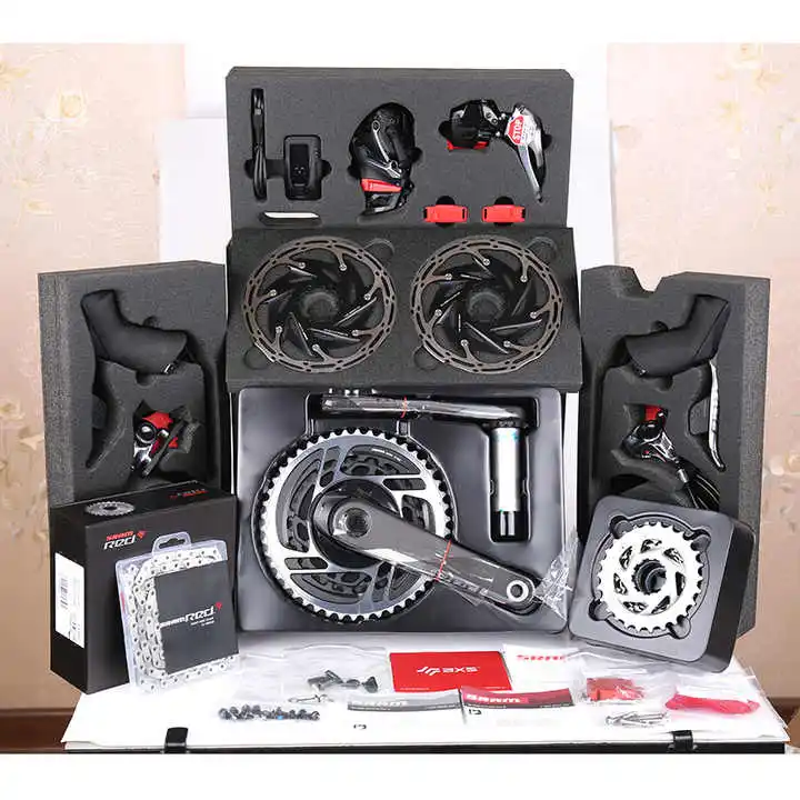 BEST SELLING 2023 Group Set Racing SRAMs Red eTap AXS HRD Wireless Electronic 2x12s Groupset
