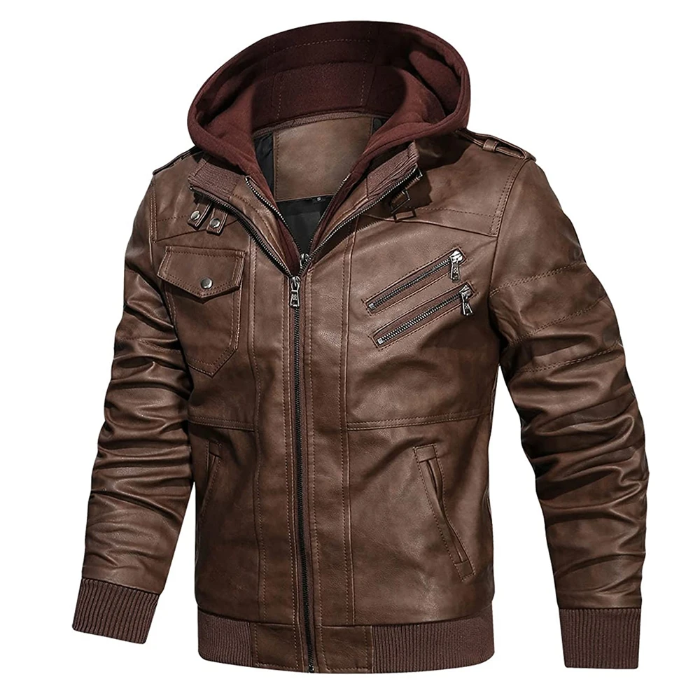 High Quality Cheap Price Men Leather jacket Winter Collection Warm Up Pure Leather Jacket Fashion Leather Jackets