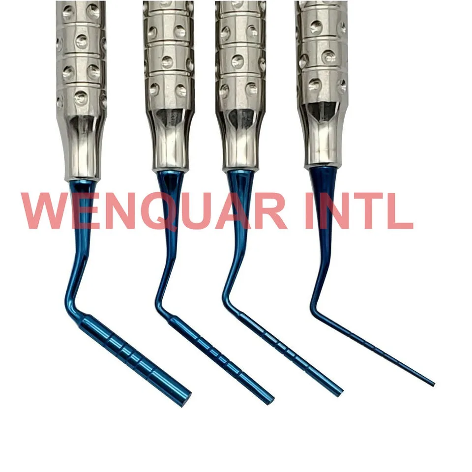 High Quality Surgical Dental Implant Bone Graft-Carrier Titanium Coated Pluggers and Packer