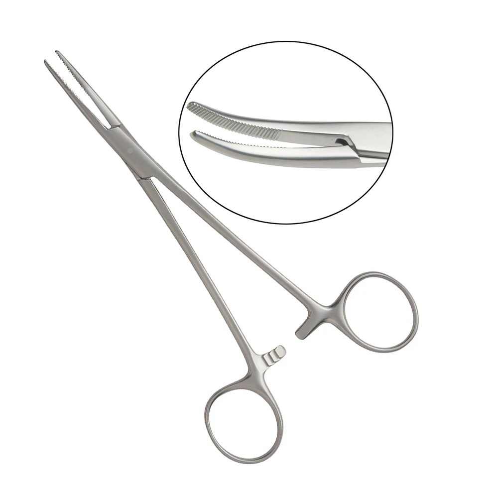 Wholesale Top Quality Manufacture Moynihan Hysterectomy Forceps Serrated General Surgery Artery Forceps