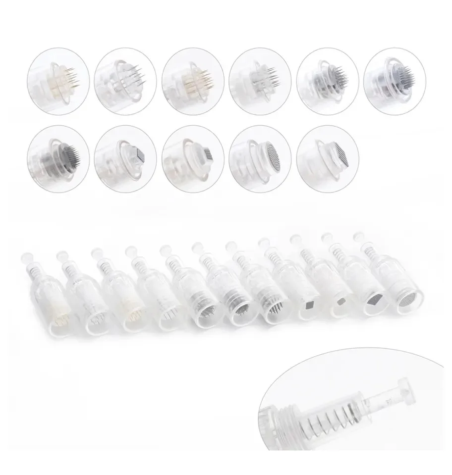 Dr.pen dermapen needle cartridge derma pen needles cartridges 1 3 5 7 9 12 24 36 42 pins  for N2 M5 M7 E30  needle cartridges