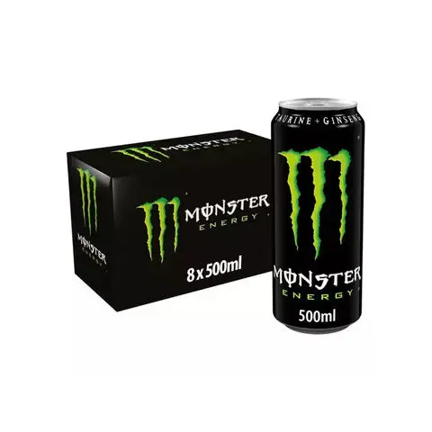 Monster Zero Ультра-500 мл Тропический энергетический напиток с низким содержанием жира таурин безалкогольный большая коробка для чистого блаженства