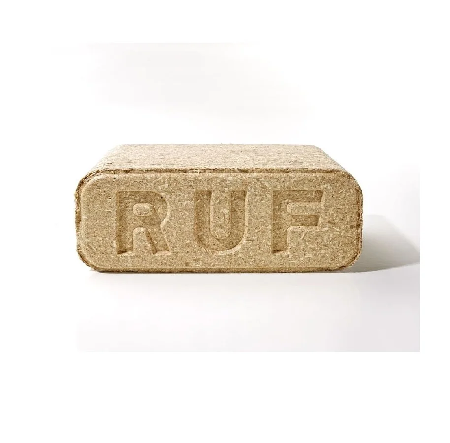 Wholesale Premium Quality 10kg Packaging Certified Heat Fuel Pini Kay/RUF Wood Briquettes Made from Wood Sawdust