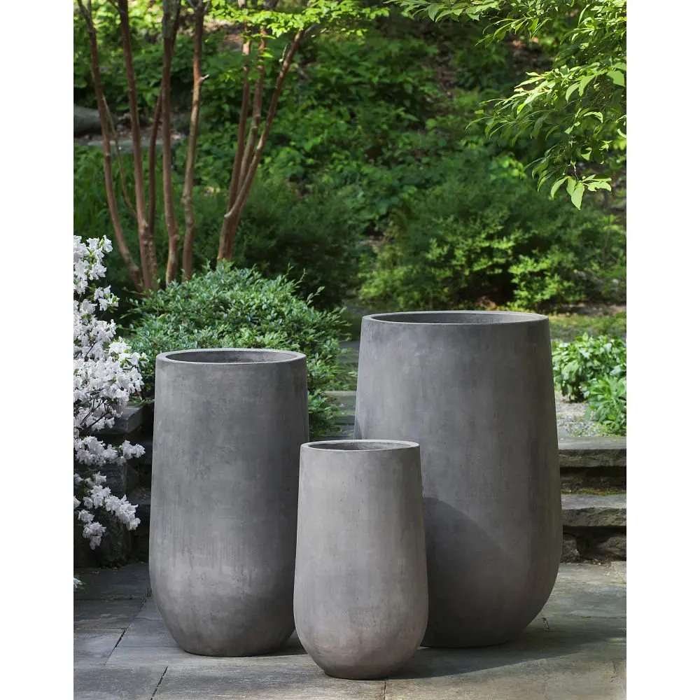 FibreGlass Flower Pots Directly From the Factory with the Big Size for gardening, hotel decoration good quality