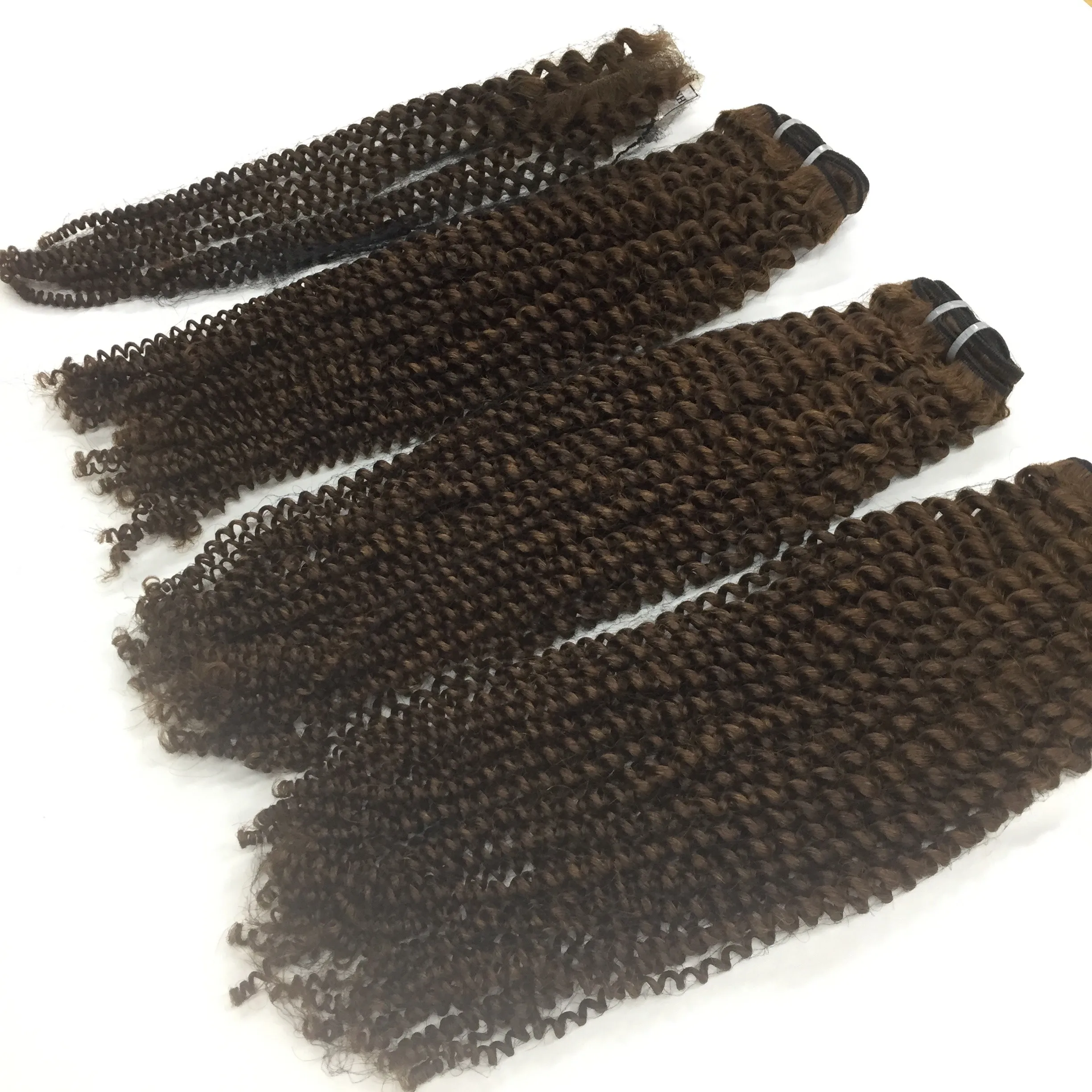 Beautiful Weft high quality Italian Curl hair extensions Loose Deep wave hair made in Vietnam wholesale