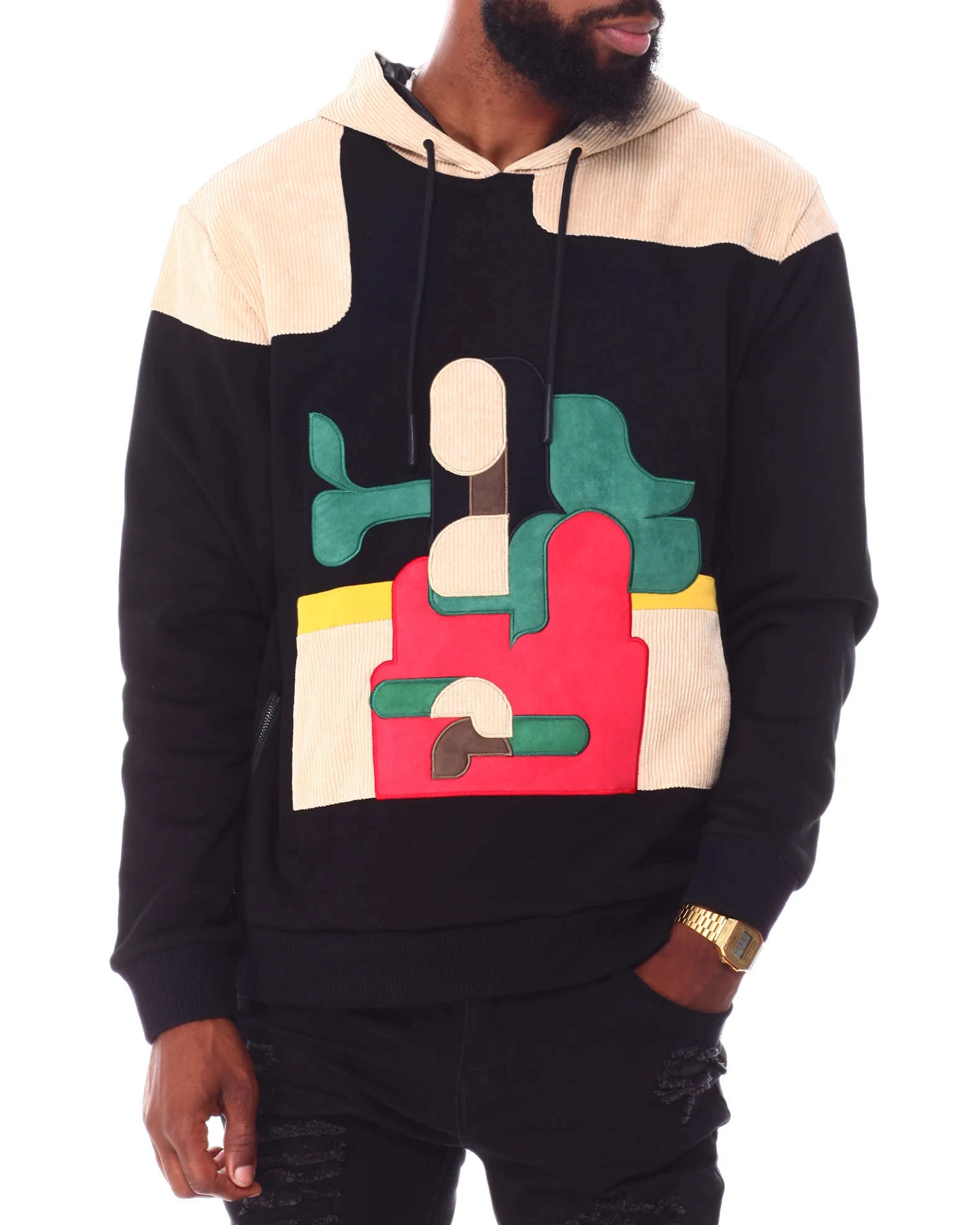 High Quality Plain Custom hoodies bottom side zip unisex Hoodie Sport Wear Pullover Hoodies For Men new style