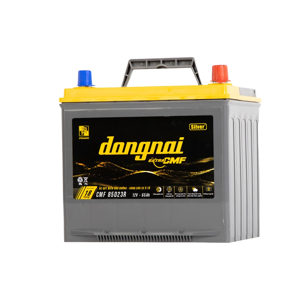 Дополнительные CMF 85D23R (12V - 65Ah) dongnai высокое качество очень безуходный автомобильный аккумулятор сделано во Вьетнаме
