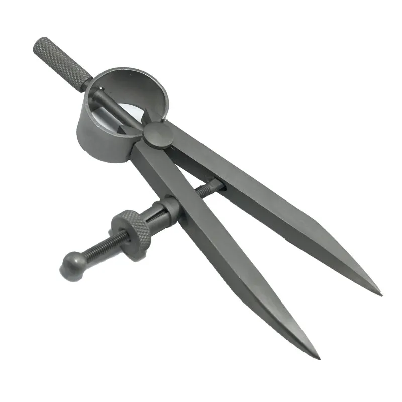 Carbon Steel Scriber Divider Wheel Compass Custom Made Low MOQ Durable Factory Direct Supply Distance Measuring Compass