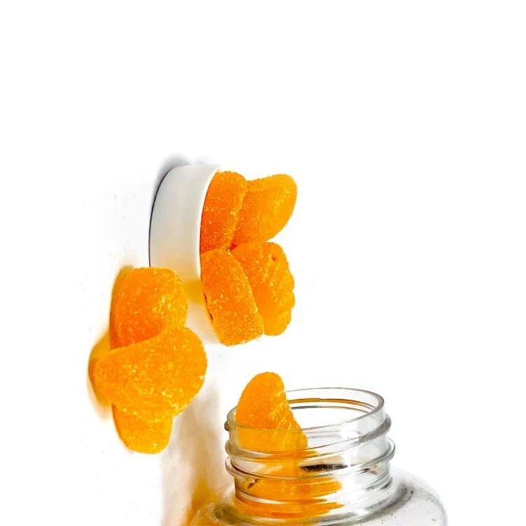 WHOLESALE Fruit juice Gummies Vitamin C Fruit Juice Gummies Orange Flavor Concentrated Gummies For Child Natural Vitamin C