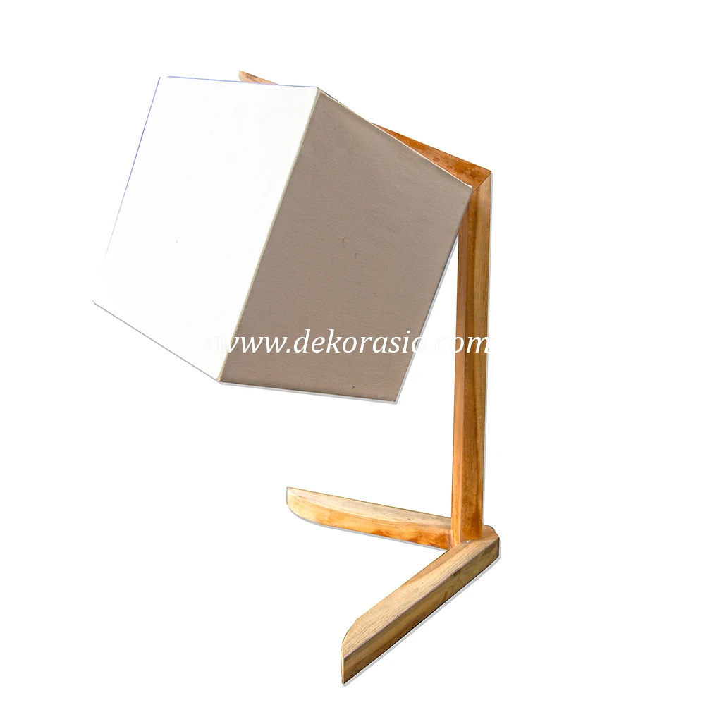 Table Lamp Cube for Home Decoration, Wooden Lamp Decorative, Table Lamp Bedroom Home Decor