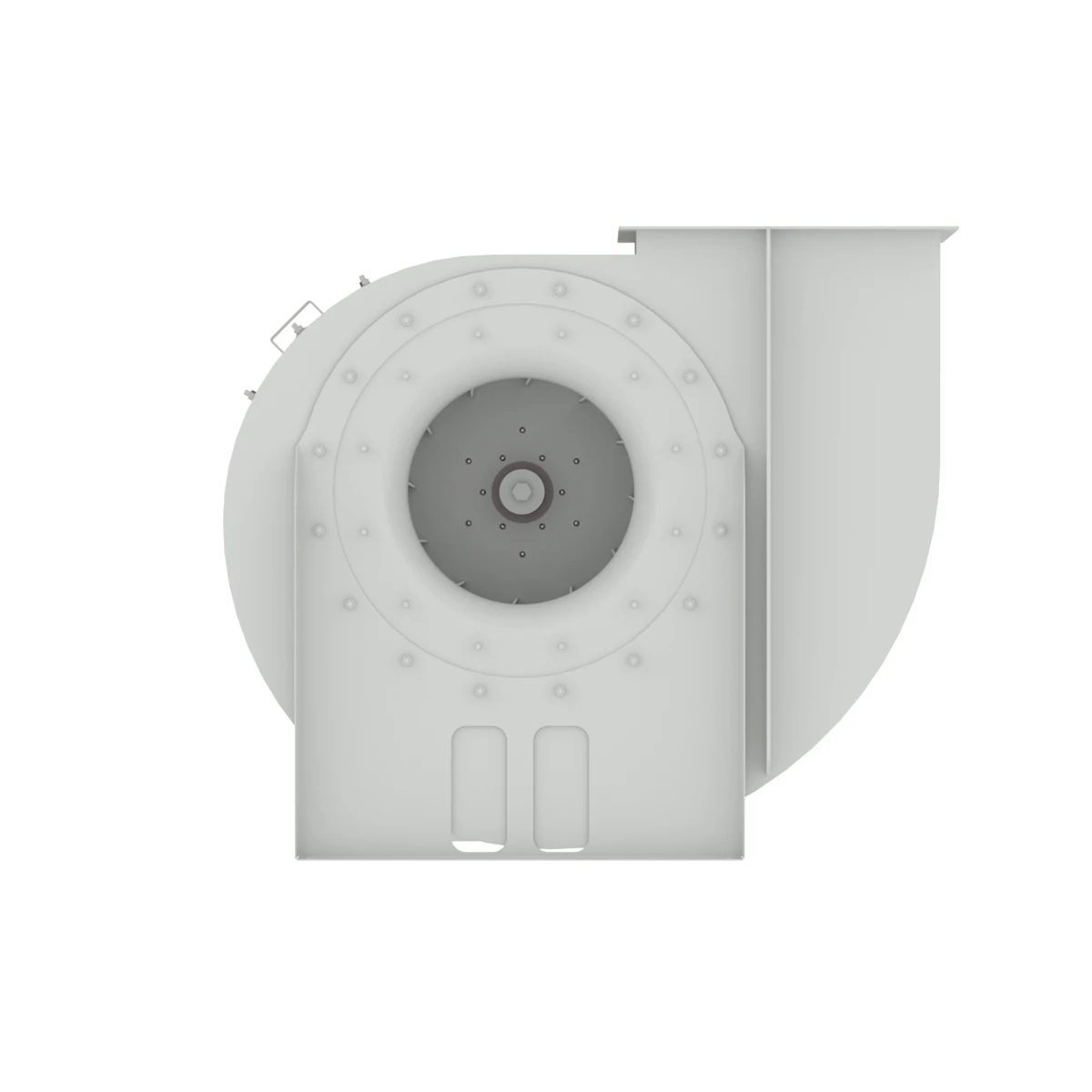 New Centrifugal Fan EUK 631/A Special Blade Impeller Industrial Fan For Suction of Dusty Air With Materials