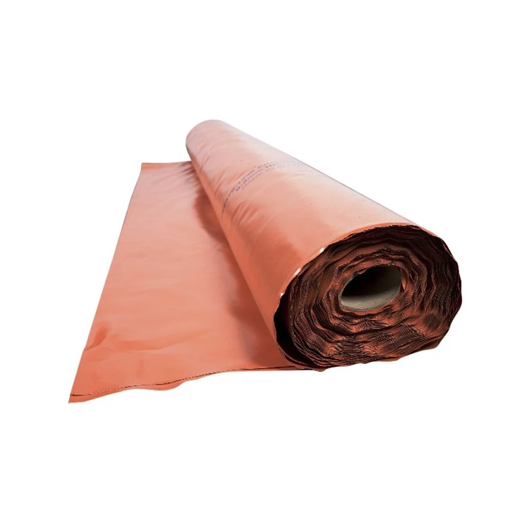 OEM High and Medium Impact PE Builder Construction Film Orange Color Building and Construction Used Plastic Roll Film