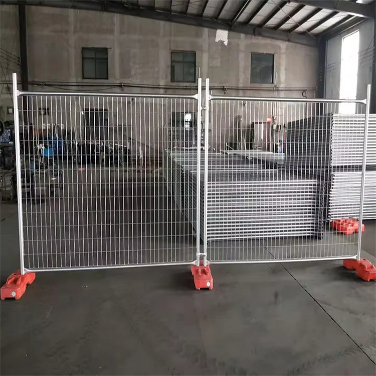 Горячее оцинкованное наружное сварное проволочное ограждение прочный временный забор в Австралии