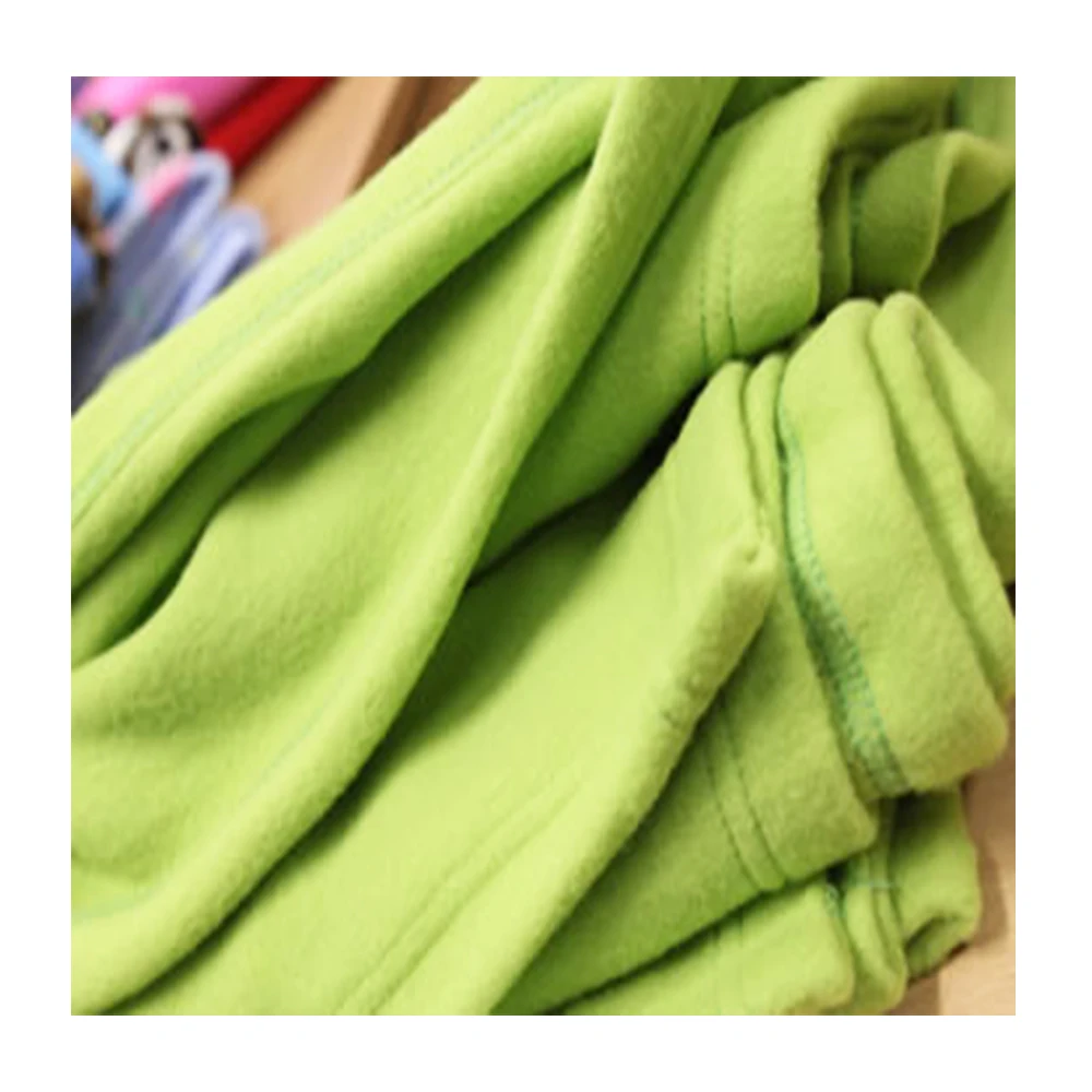 High Quality 100% Polyester Polar Fleece Plush Fabric for Blanket Winter Jackets and Coats