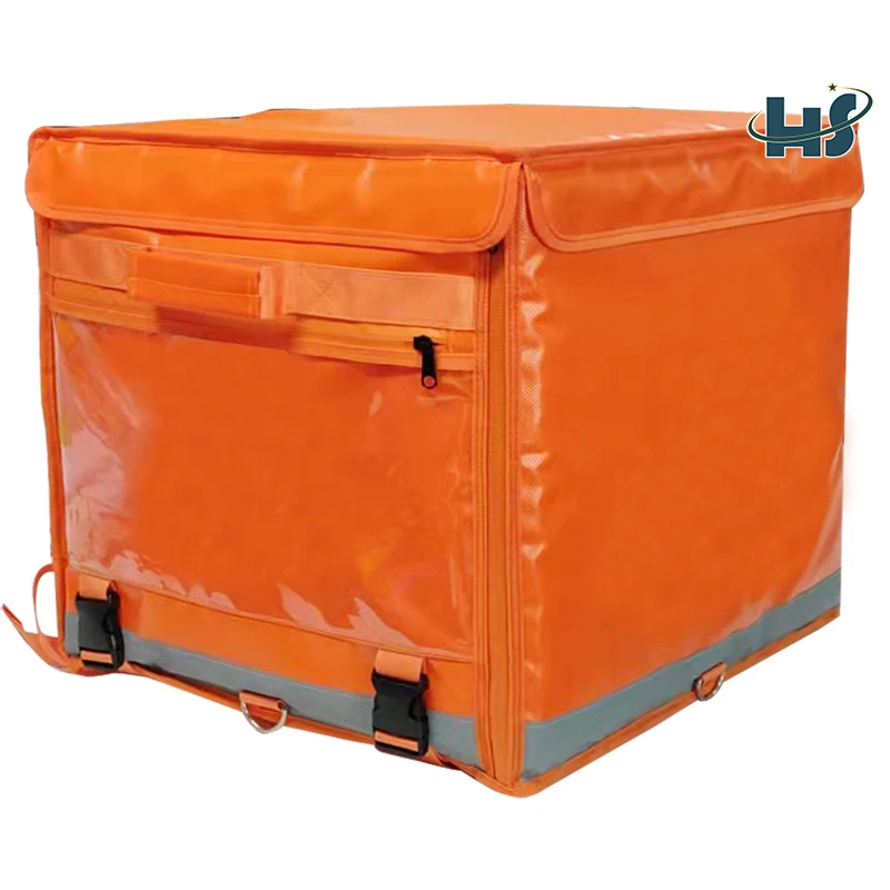 Logo Custom 101L PVC waterproof Roll Top motorcycle rear bag motorbike saddle side bags for travel