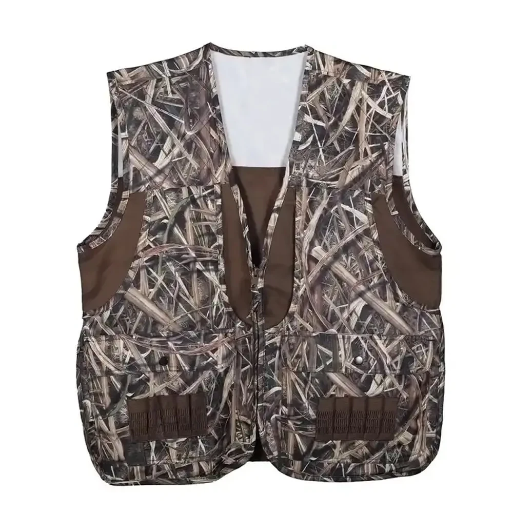 Custom Made Attractive Design Outdoor Rabbit Hunting Upland Vest Best Selling Premium Quality Hunting Solid Vest