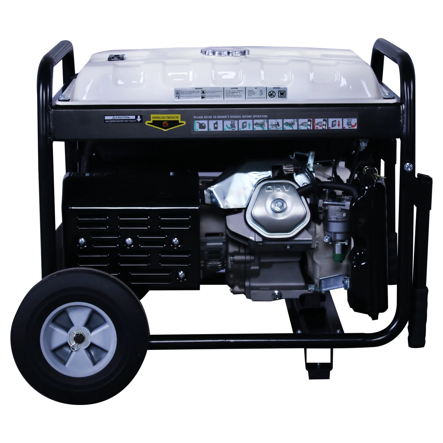 Портативная бензиновая генераторная установка 5,5 ква, мощный генератор, премиальное Резервное изменение, автоматический выключатель, устойчивый генератор