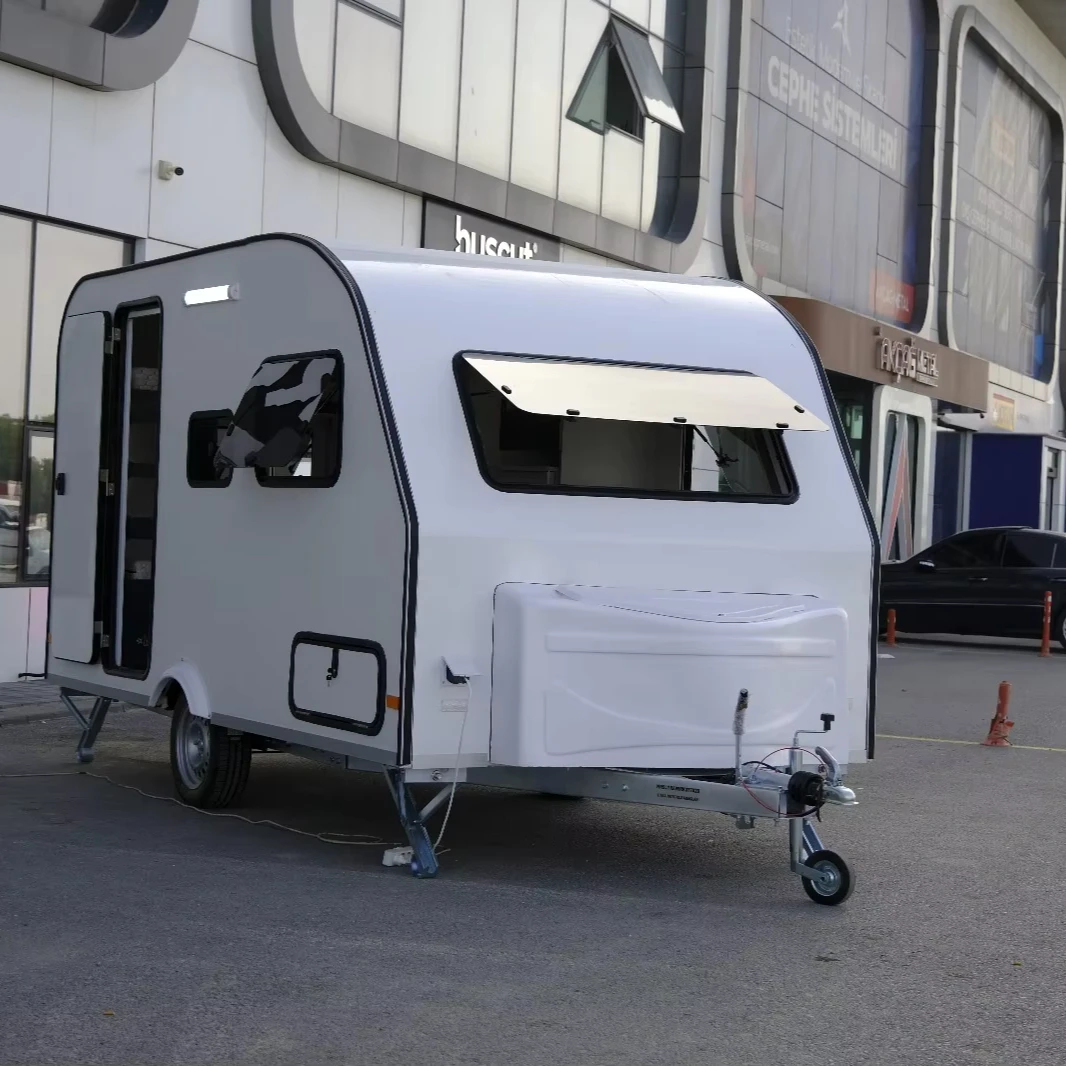 Premium under 750KG Travel Trailers Latest Style Premium Sandwich Panel CTP Camping RV Camper Caravan Motorhome Touring Berth