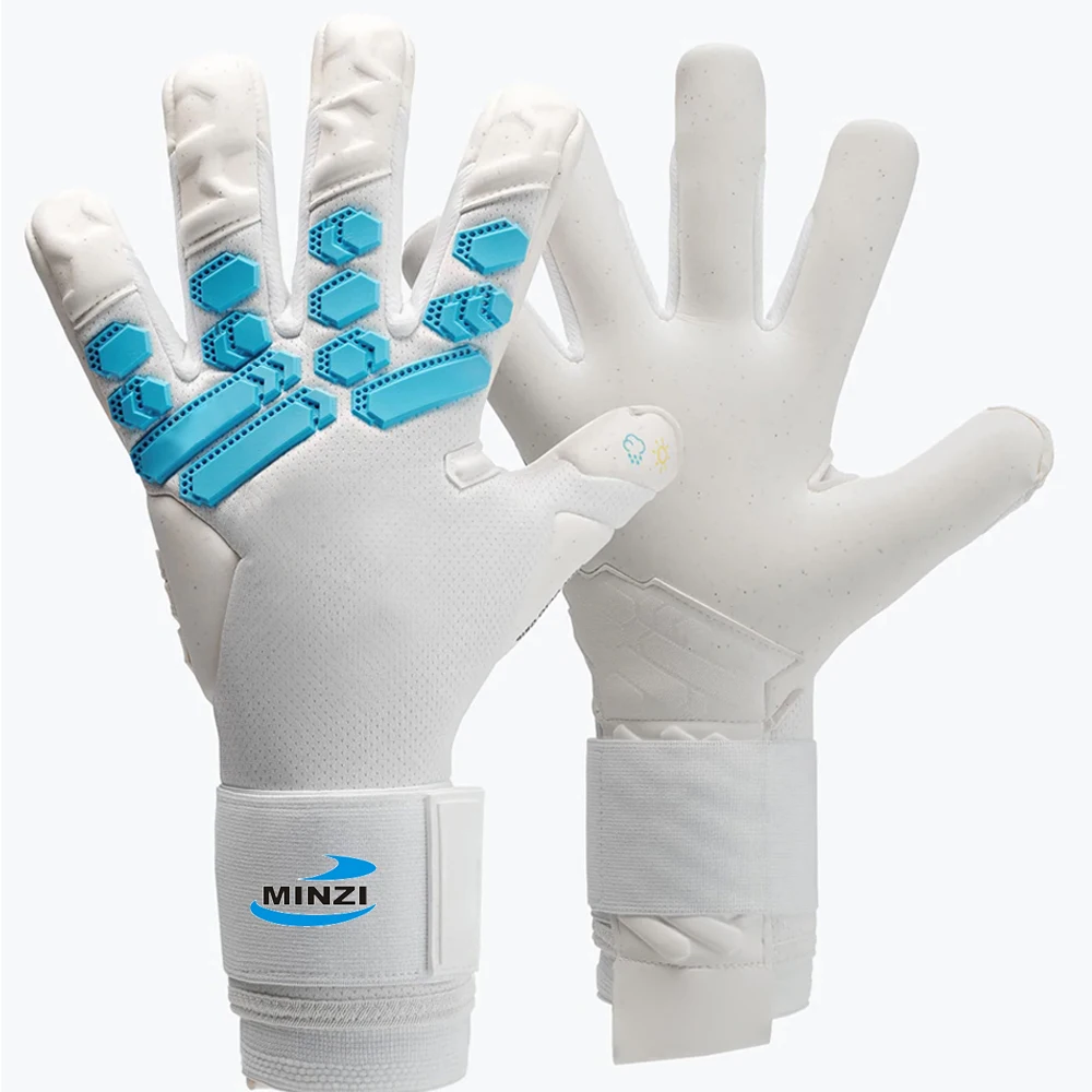 Breathable Goalkeeper Gloves Professional Sports Equipment Non-slip Adult Training Male Wear-resistant Football Gloves
