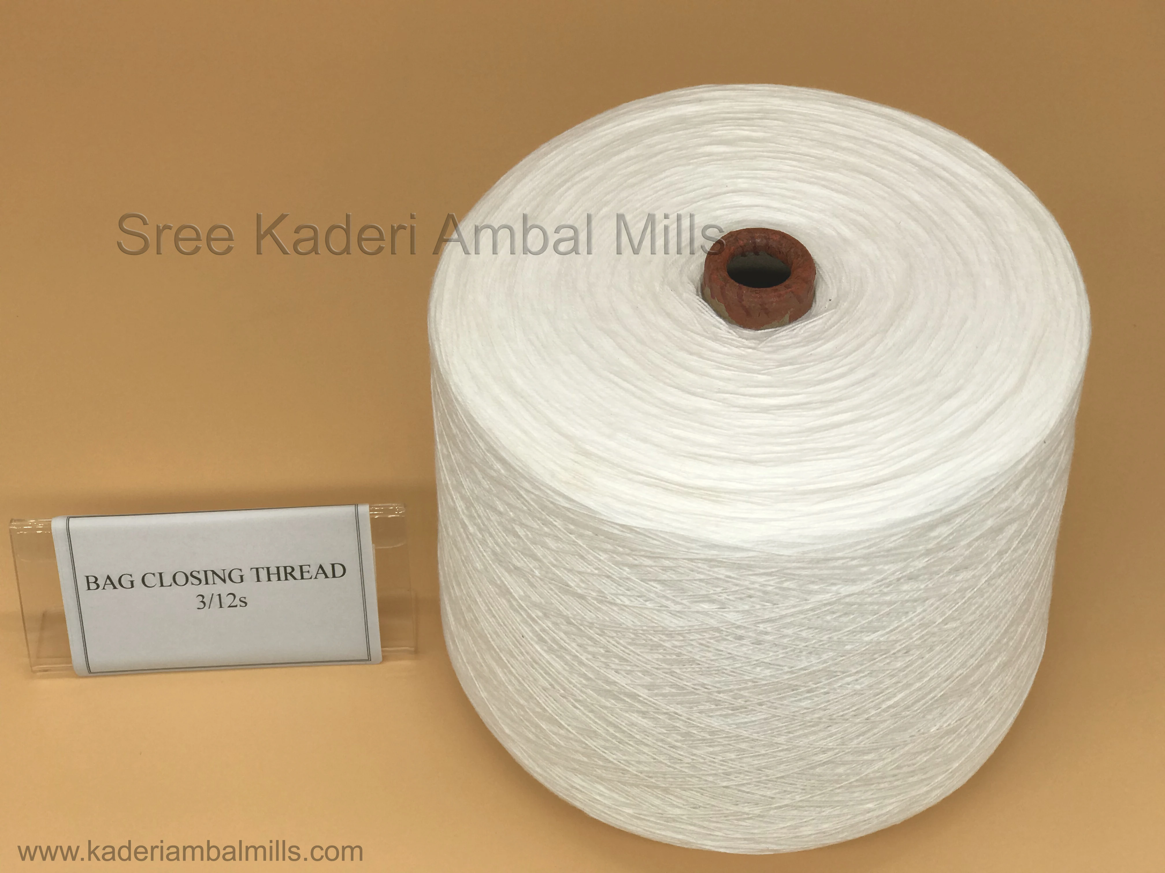 3/12s PSF 100% Polyester Bag Closing Thread for Weaving
