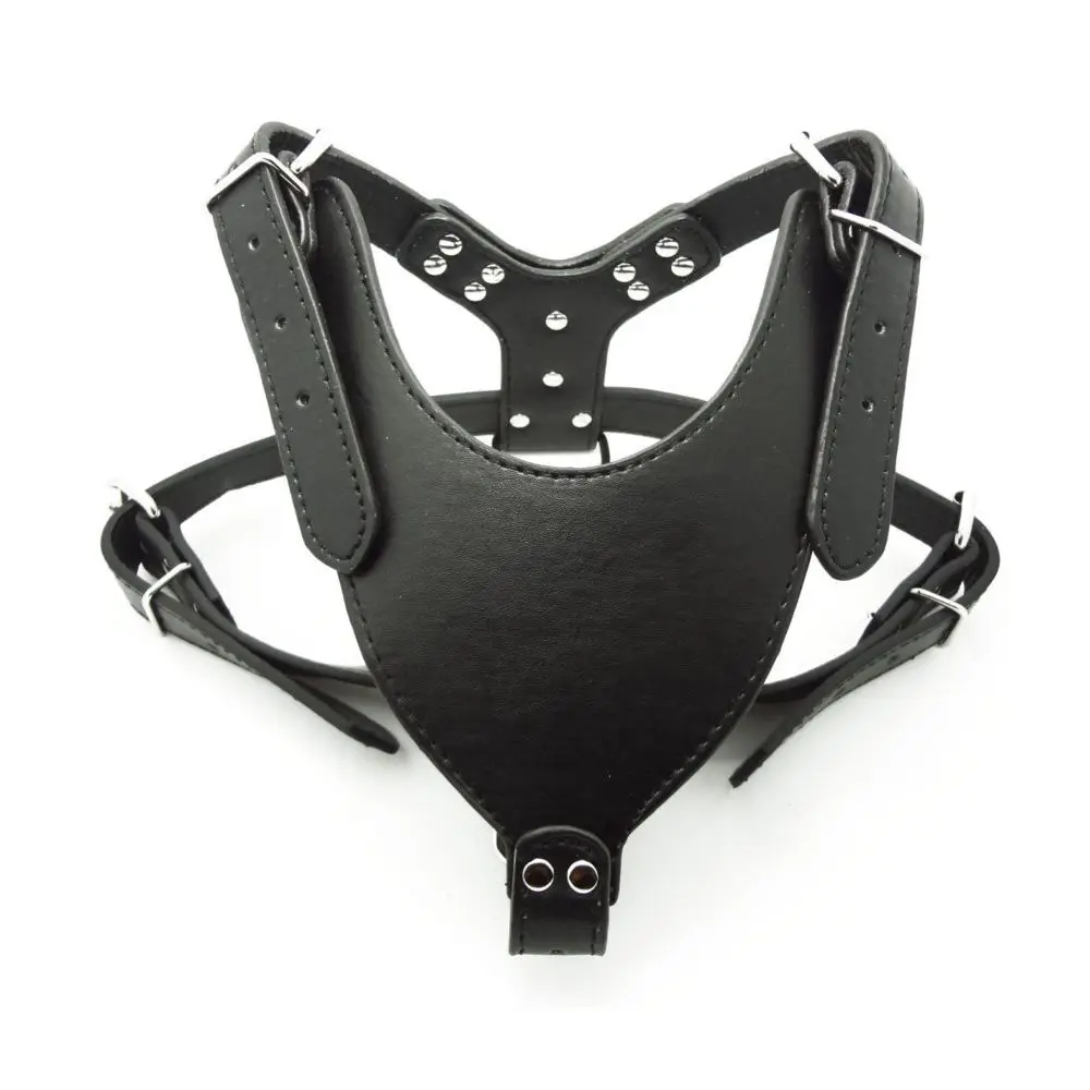 Amazon Top Sale Custom Made Pet Hot Selling Personalized Soft Padded OEM Leather Dog Harness