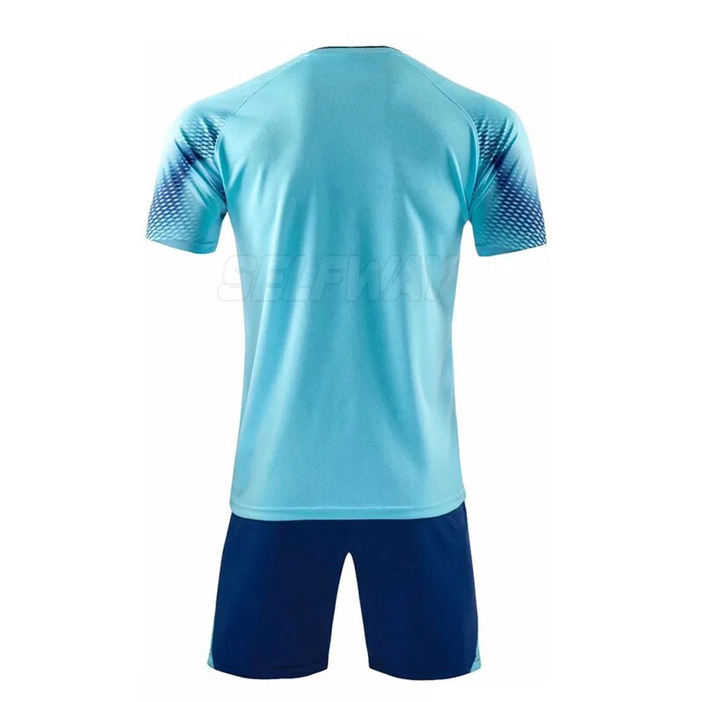 Fully Customized Solid Color Soccer Uniform Premium Quality Bulk Quantity Low MOQ Soccer Uniform For Sports Wear
