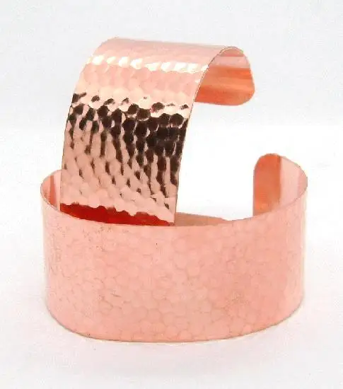 Unisex Vintage Trendy Magnetic Copper Bracelet Brass Magnetic Cuff Bangle Men Women Geometric Shape Engagement Anniversary ODM