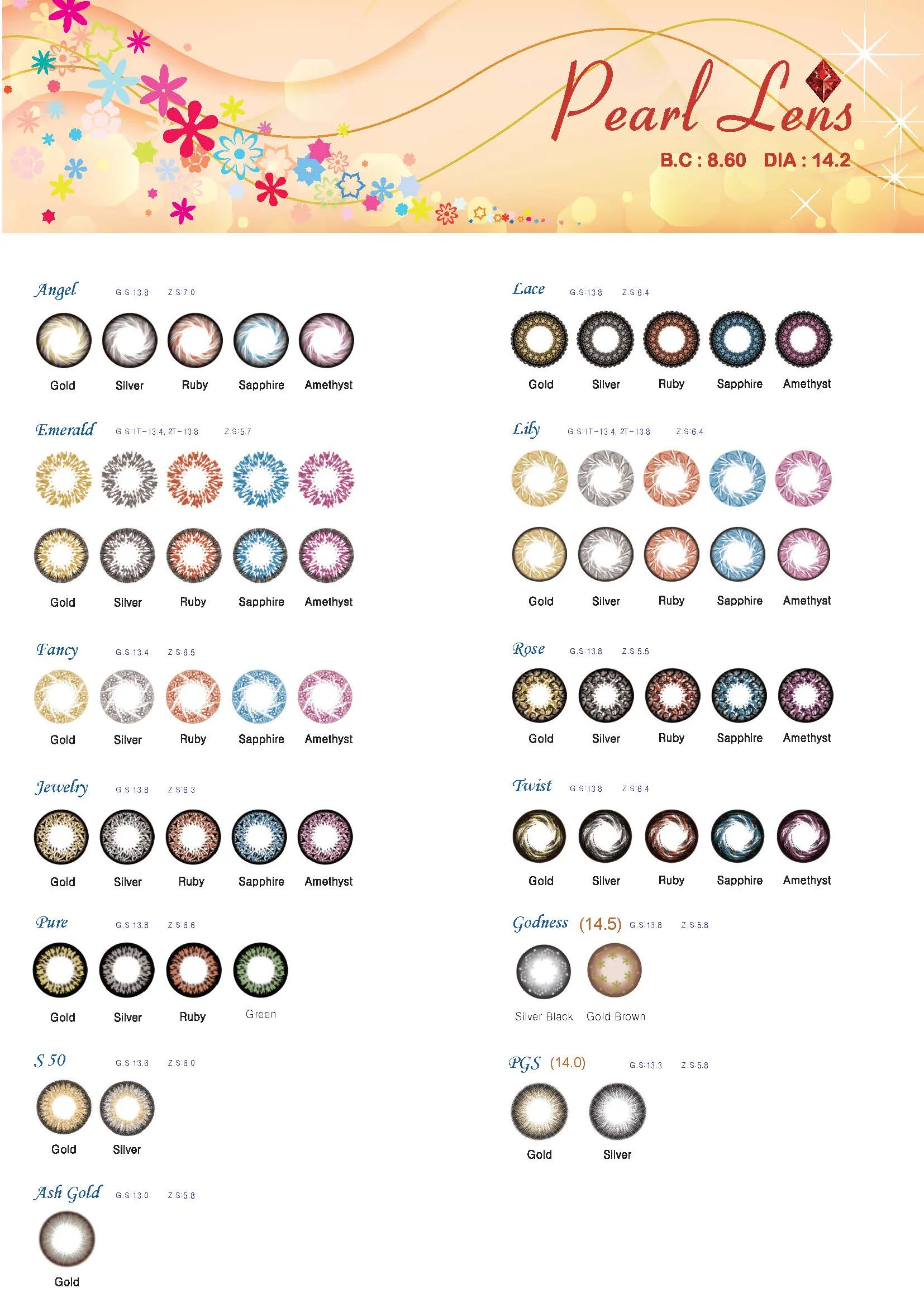 [UNISON] Korea Brand UNISON Best quality korean color contact lens Wholesale Cosmetic Contact lens Pearl Lens For Men & Women