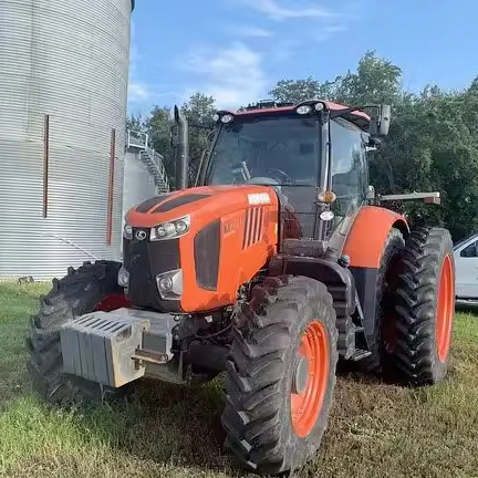 Довольно использованный Kubota M7.171 с хорошим состоянием для продажи