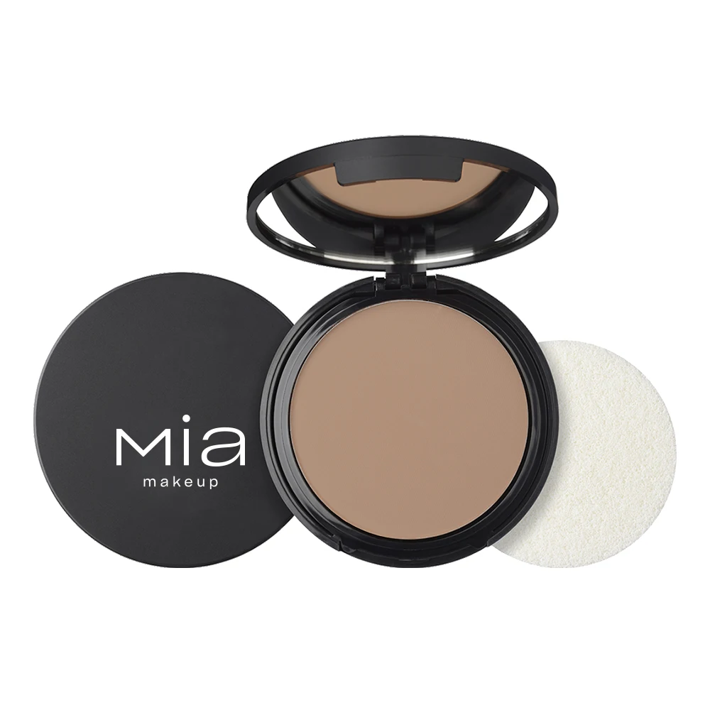 Топ продаж, сделанный в Италии Mia Make Up, тональная Пудра со средним естественным покрытием для всех типов кожи