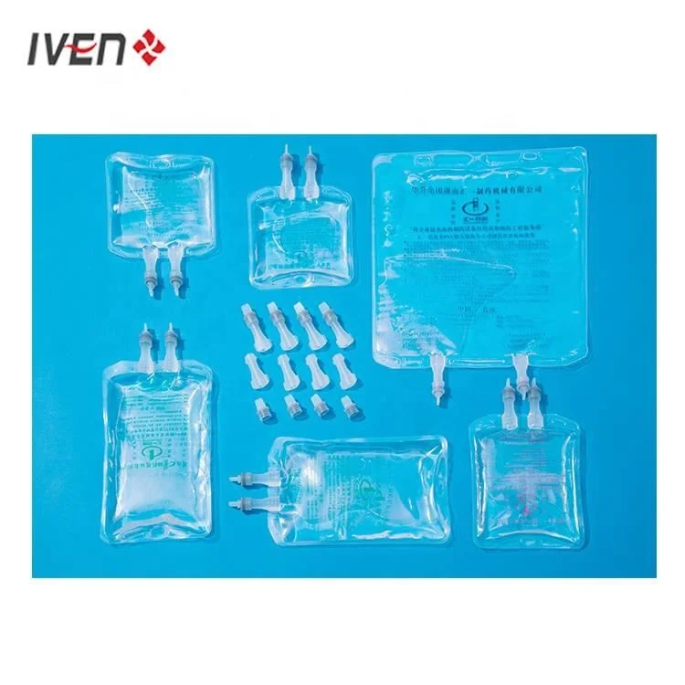 No Dead Zones in the Whole Production Line Fully Automatic Healthcare Industry IV Infusion Soft Bag Filling Sealing Machine