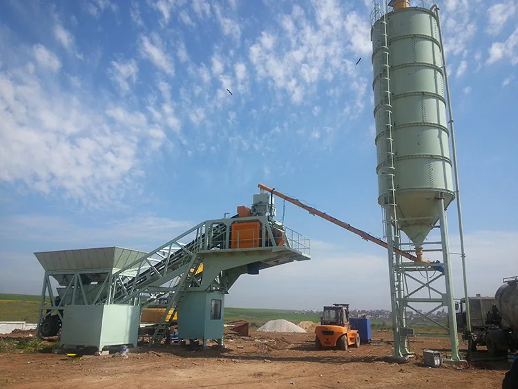 25m3/h to 240m3/h concrete batching machine plant