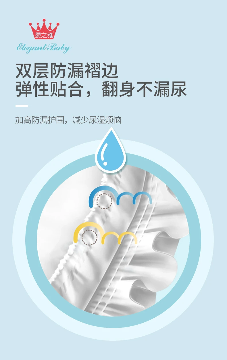 Disposable Baby Diaper Pants from Baby Diapers OEM Factory in Hangzhou Japanese Soft Plain Top XXL Channel Hot Anti Style Fabric