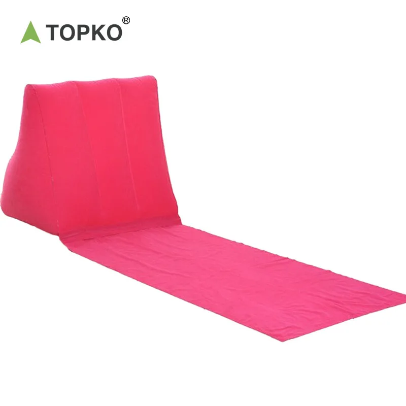 TOPKO Высококачественная многоцветная треугольная Подушка уличная Пляжная надувная подушка дорожная