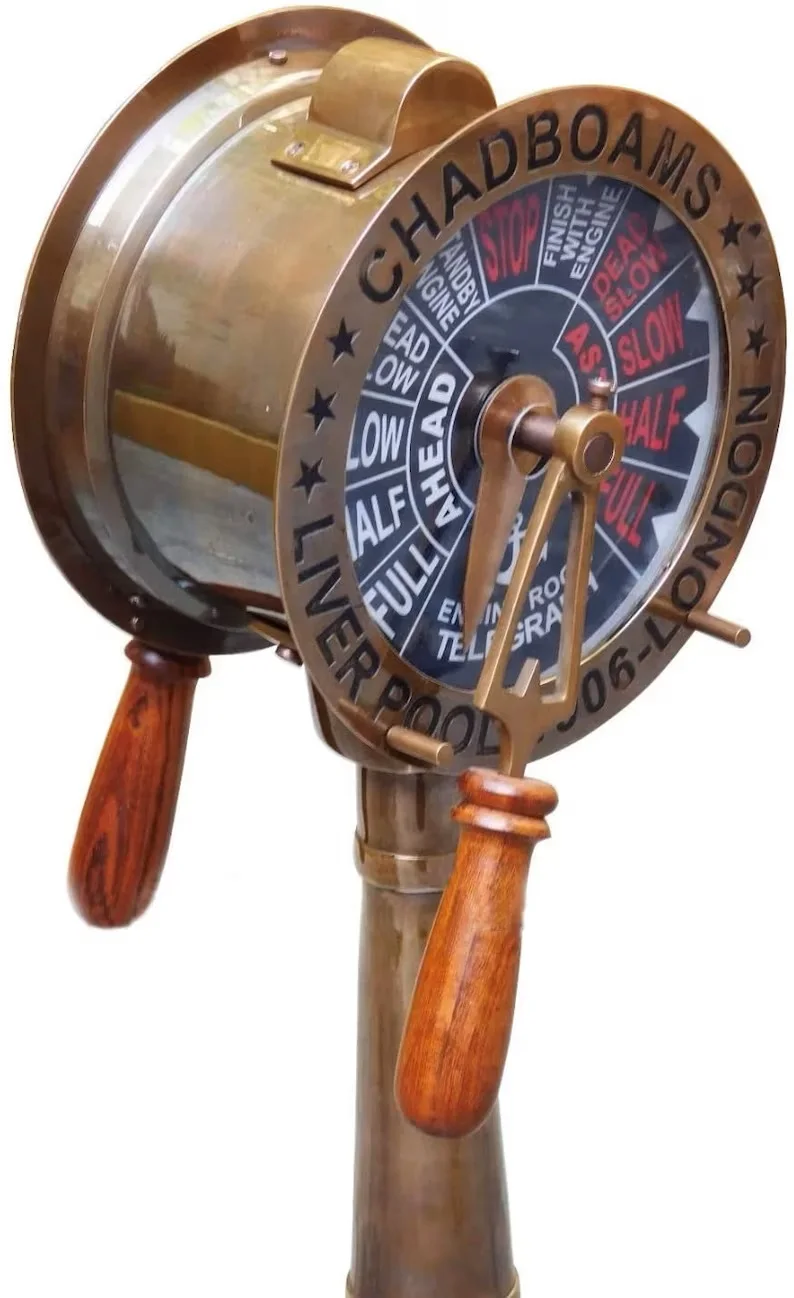 High Quality modern brass metal telegraph durable for home nautical decor usage for home hotel resort in low moq and price