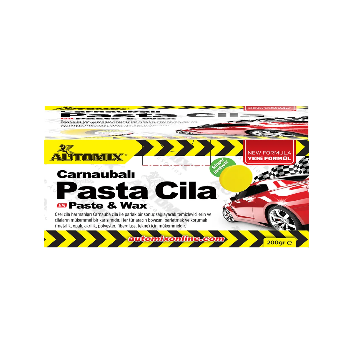 Hot Sale High Quality Carnauba Paste Wax New Formula Long Lasting Polish for Car from Turkey UV Protection Low Price