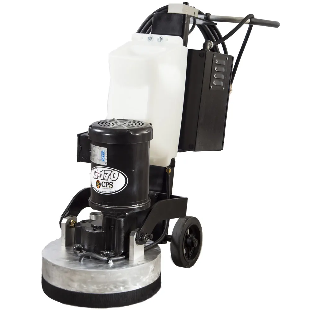 Handheld Cement Concrete Grinding Machine Diamond Polishing Floor Machine With Vacuuming