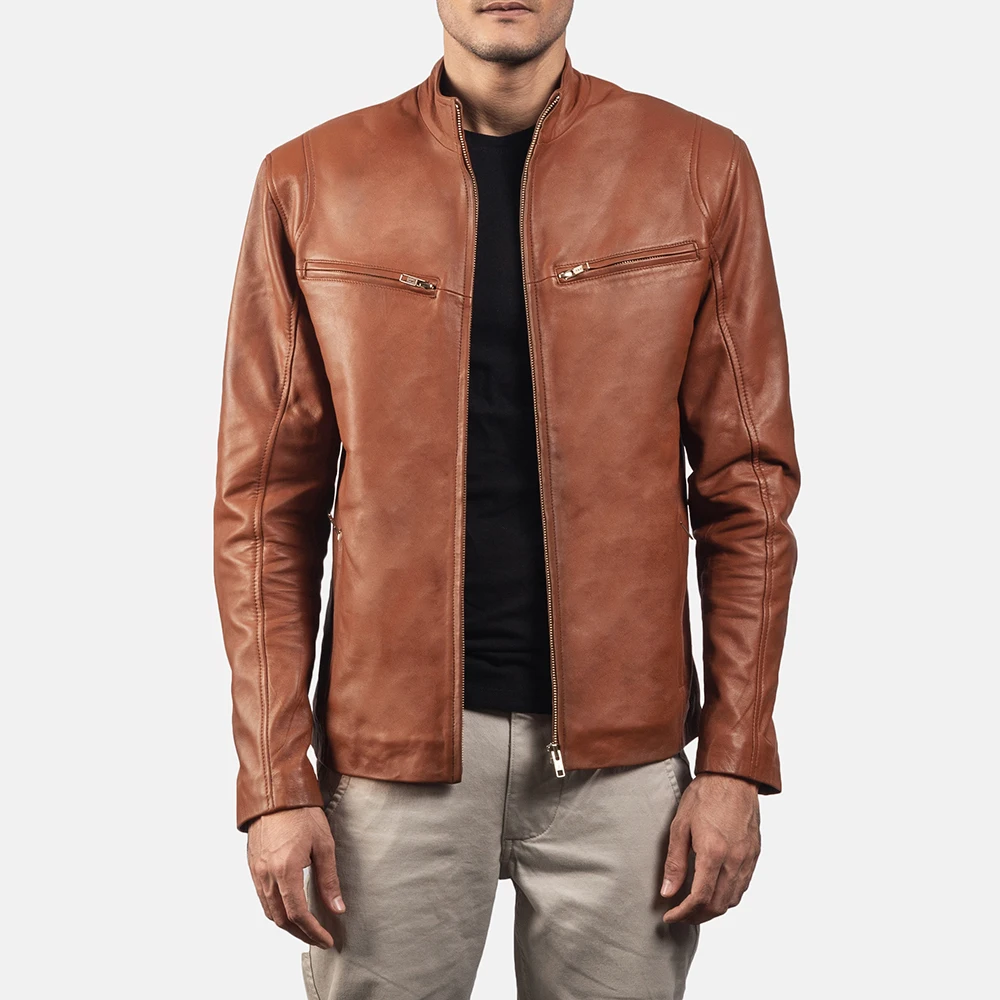 Leather Jacket Factory Price Men Leather Jacket In Reasonable Price With Attractive Style Winter bomber Men Jacket 2023