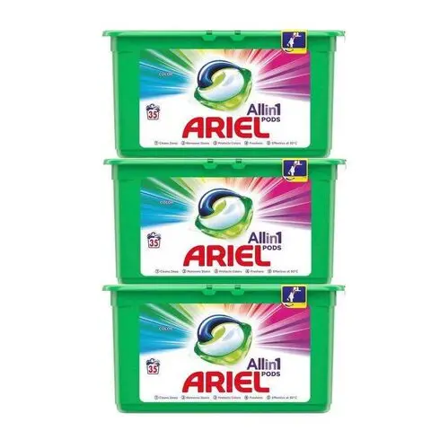 Powerful Ariel 3 in 1 Mountain Spring Washing Gel Capsules/wholesale Ariel Detergent Washing Powder WHOLESALE