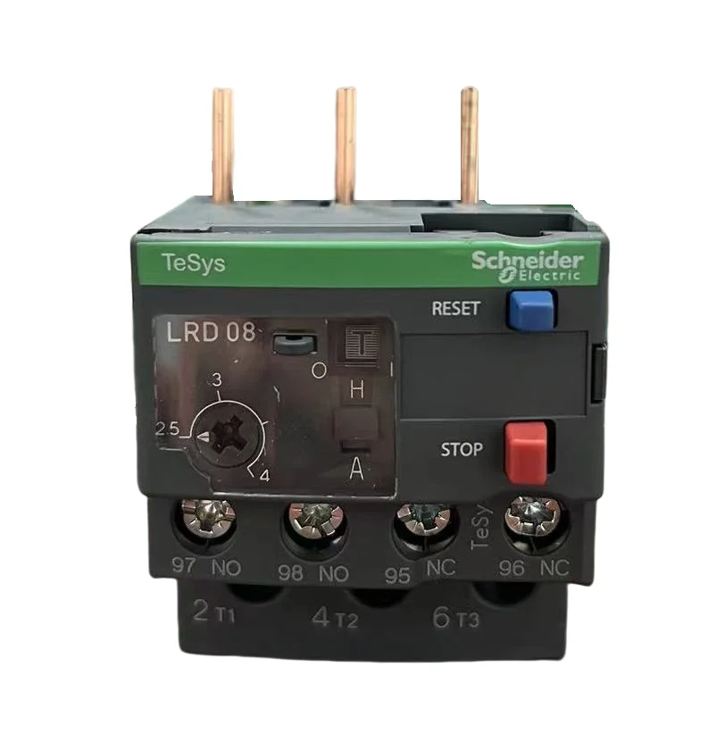 Schneider thermal overload relays LRD08 with new design