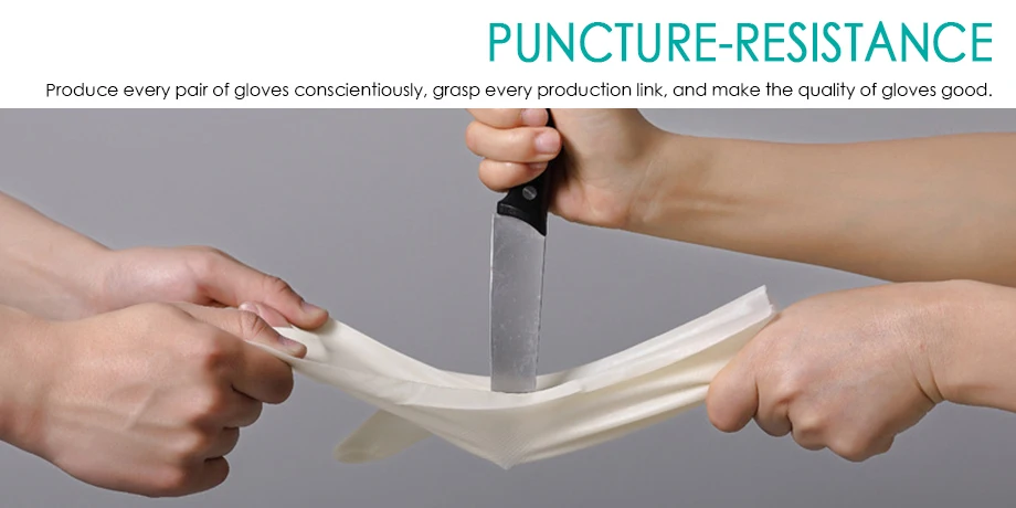 High Quality powder free latex examination glovee Malaysia
