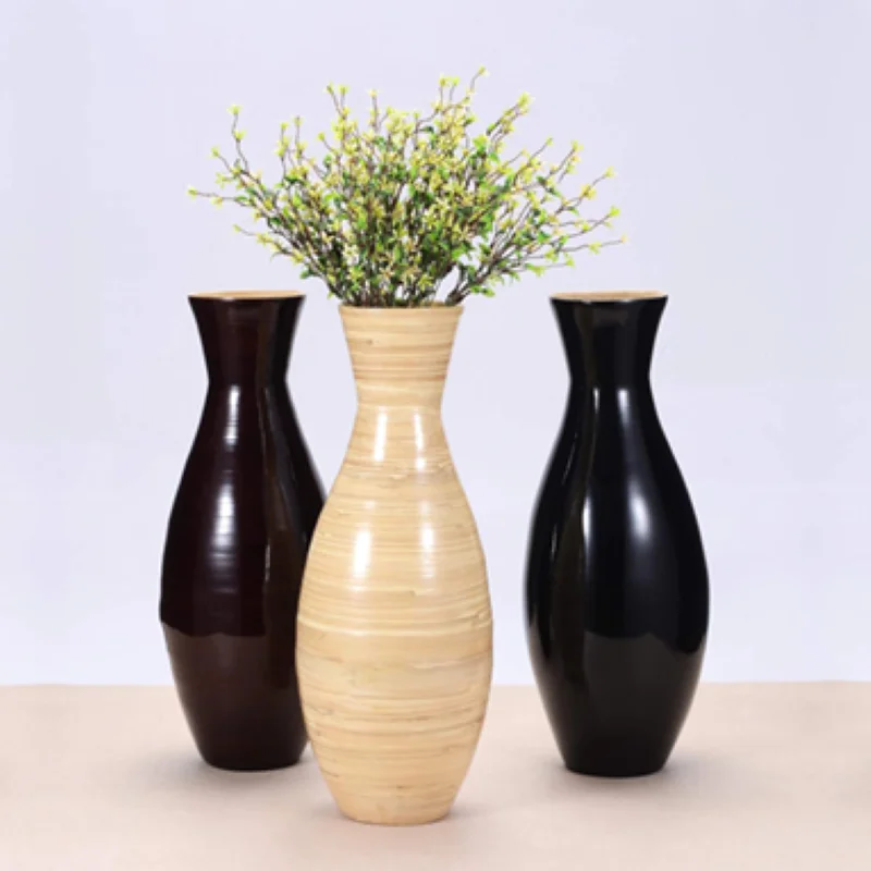 Bamboo vase For decor Flower Vase Indoor For Home Decor EU market from Exporter Vietnam