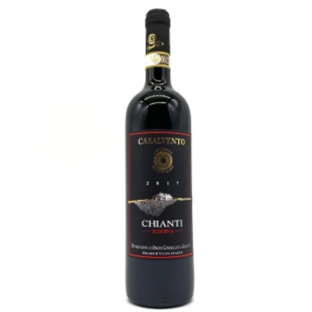 Alcoholic beverage italian red wine CHIANTI Riserva ruby red drink bottle Tuscani DOCG
