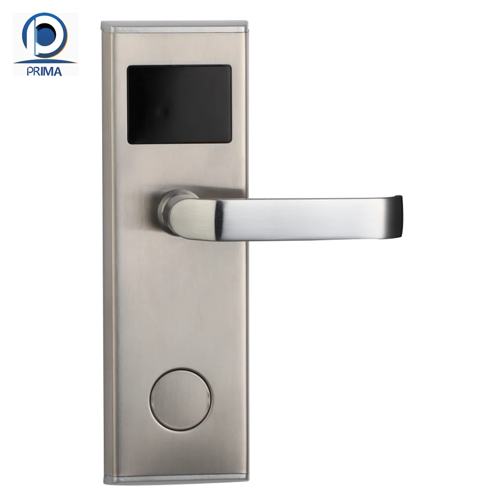 Smart Luxury ANSI mortise USA Hostel RF key card digi lock 13.56Mhz MF Proximity Card lock for hotel room door